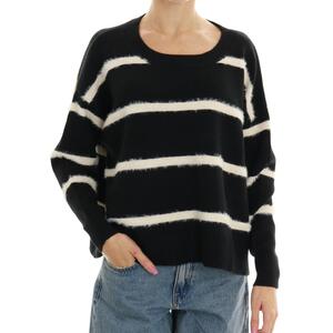 MAGLIA A RIGHE NERO